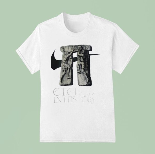 Etched In History Basketball T Shirt
