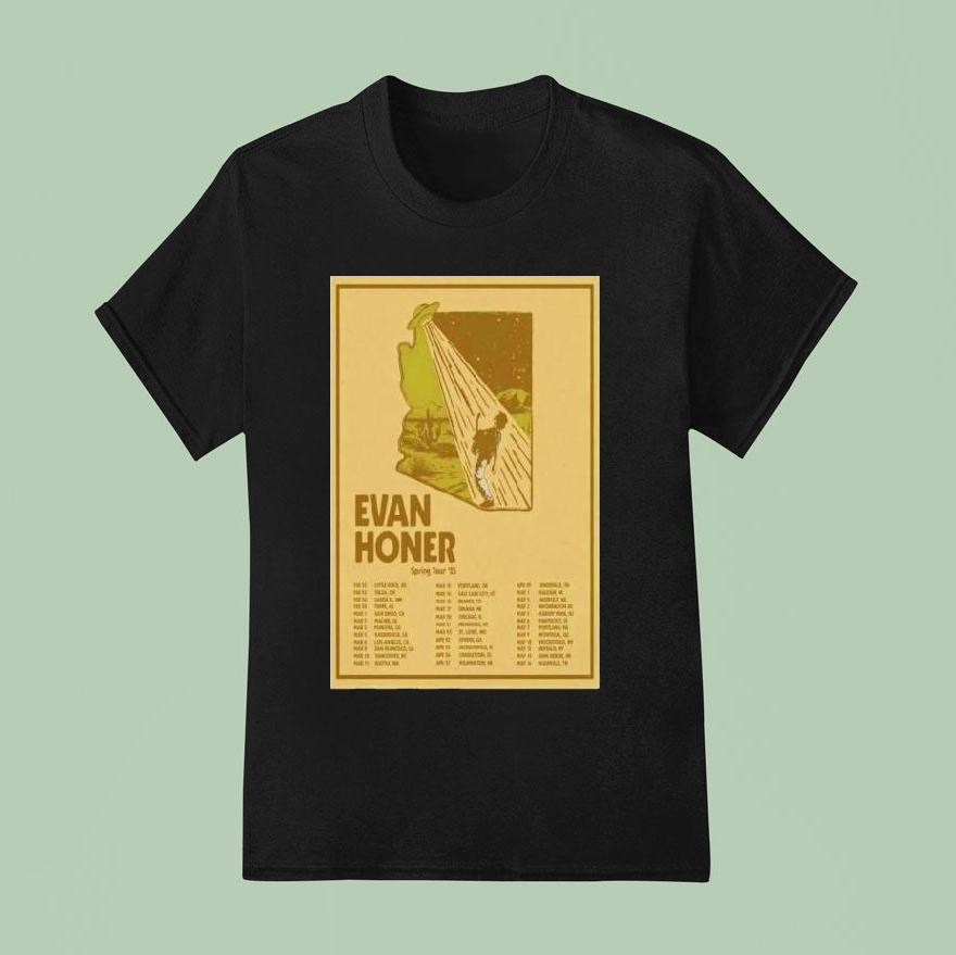 Evan Honer Spring Tour T Shirt