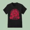 Everything Comes In Waves Pink Palm Puff T Shirt