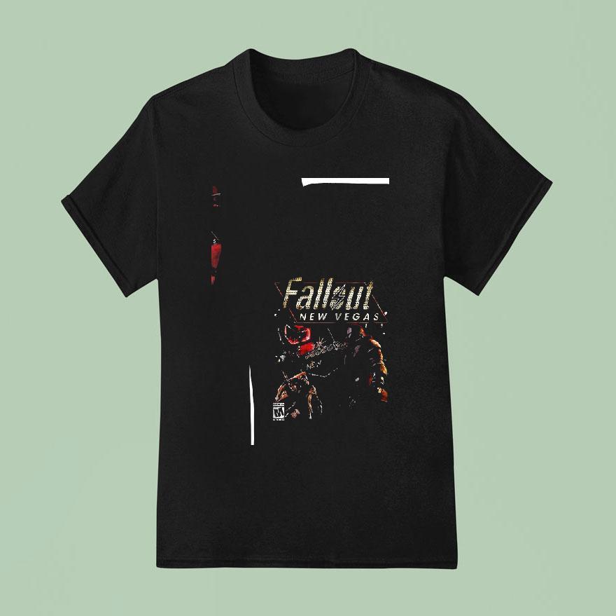 Fallout New Vegas Graphic Vintage T Shirt