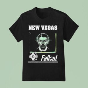 Fallout New Vegas Mr House If You Want To Witness The Fate Of Democracy Look Out The Window T Shirt