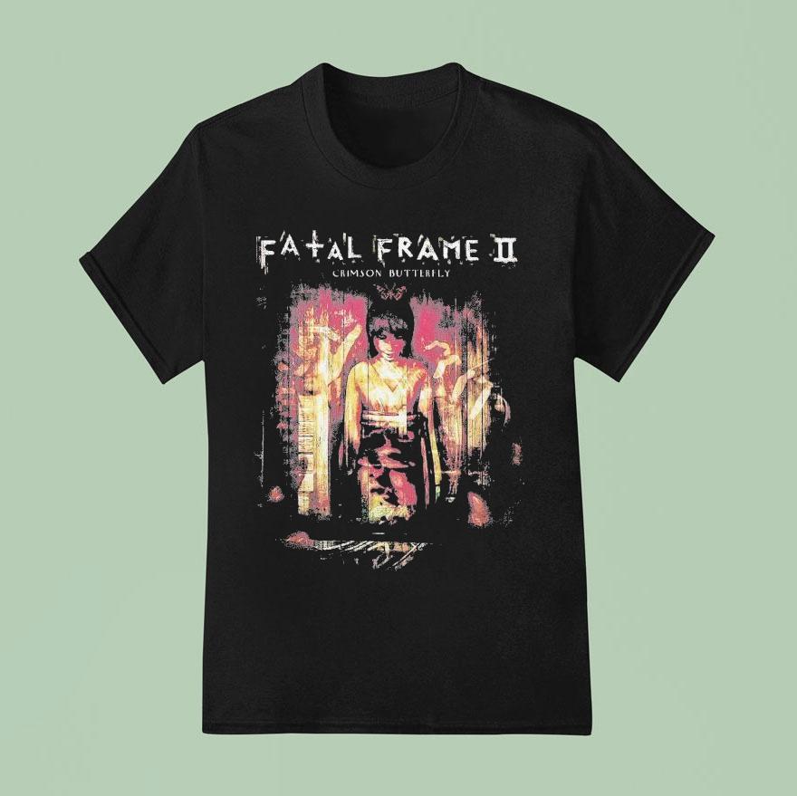 Fatal Frame Crimson Butterfly T Shirt