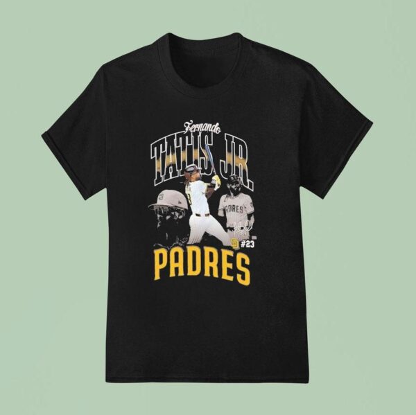 Fernando Tatis Jr San Diego Padres Player Graphic Signature T Shirt