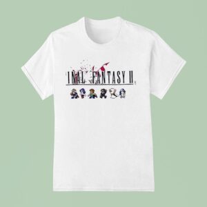 Final Fantasy Pixel Art Ii T Shirt