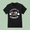 Fingers Up Fck Carney Canada Maple Leaf T Shirt