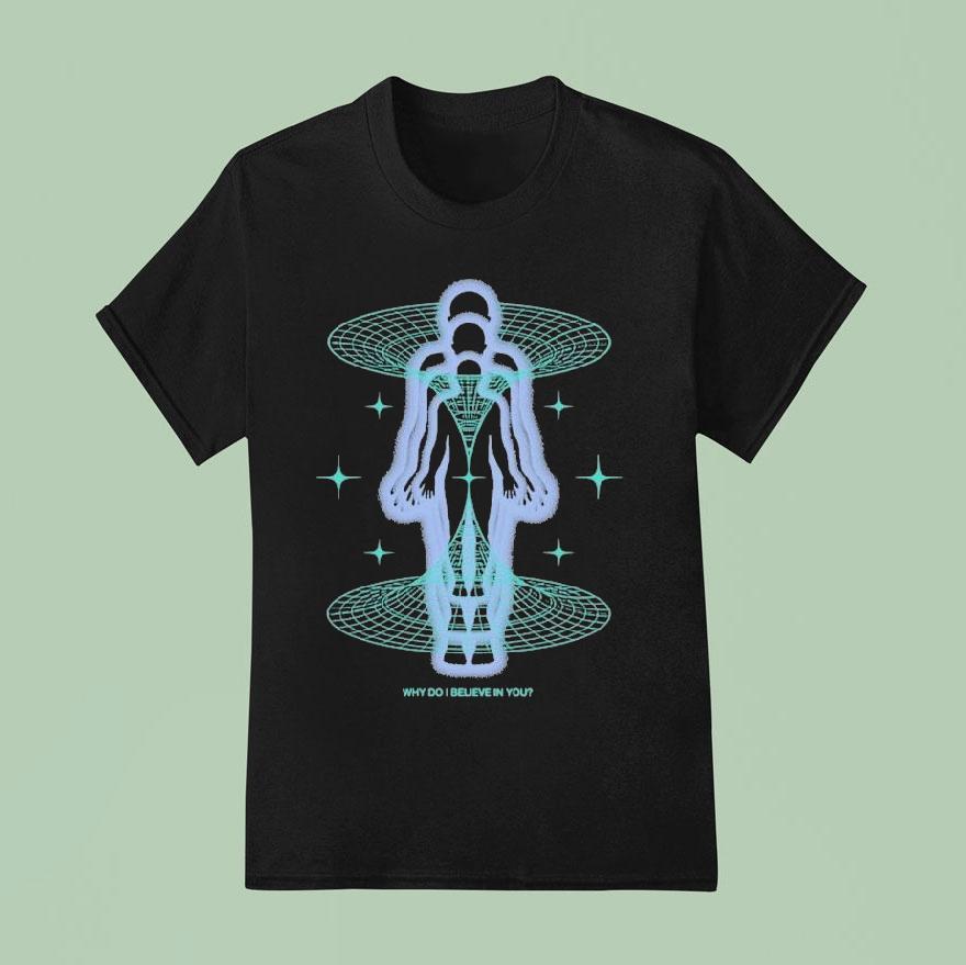 Flipturn Why Do I Believe In You Inner Wave T Shirt