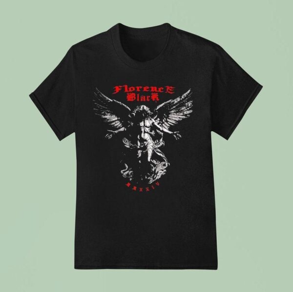 Florence Black Angel T Shirt