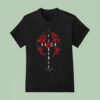 Florence Black Cross T Shirt