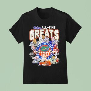 Florida Gators All Time Greats Time National Years T Shirt