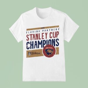 Florida Panthers Stanley Cup Champions Logo Vintage T Shirt