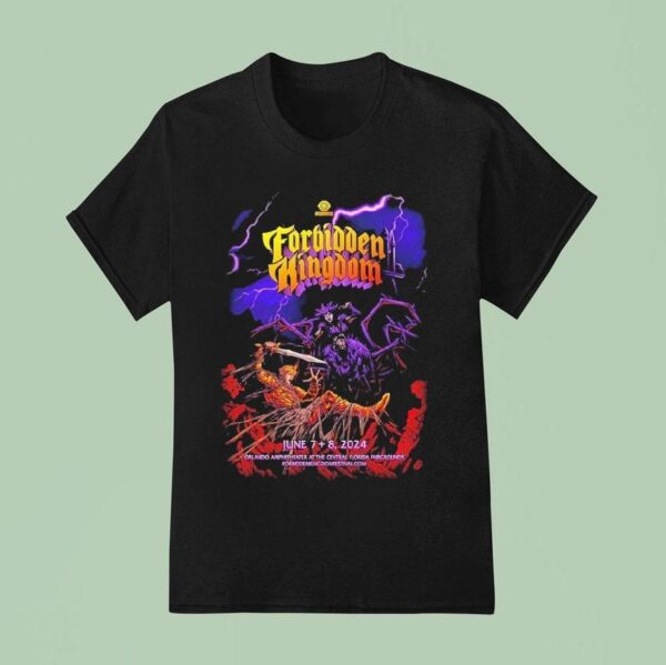 Forbidden Kingdom Spider Zone Orlando T Shirt