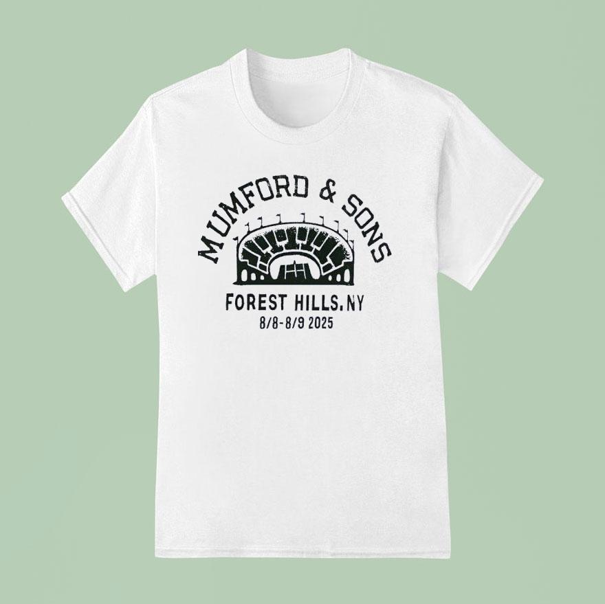 Forest Hills Ny Mumford And Sons T Shirt