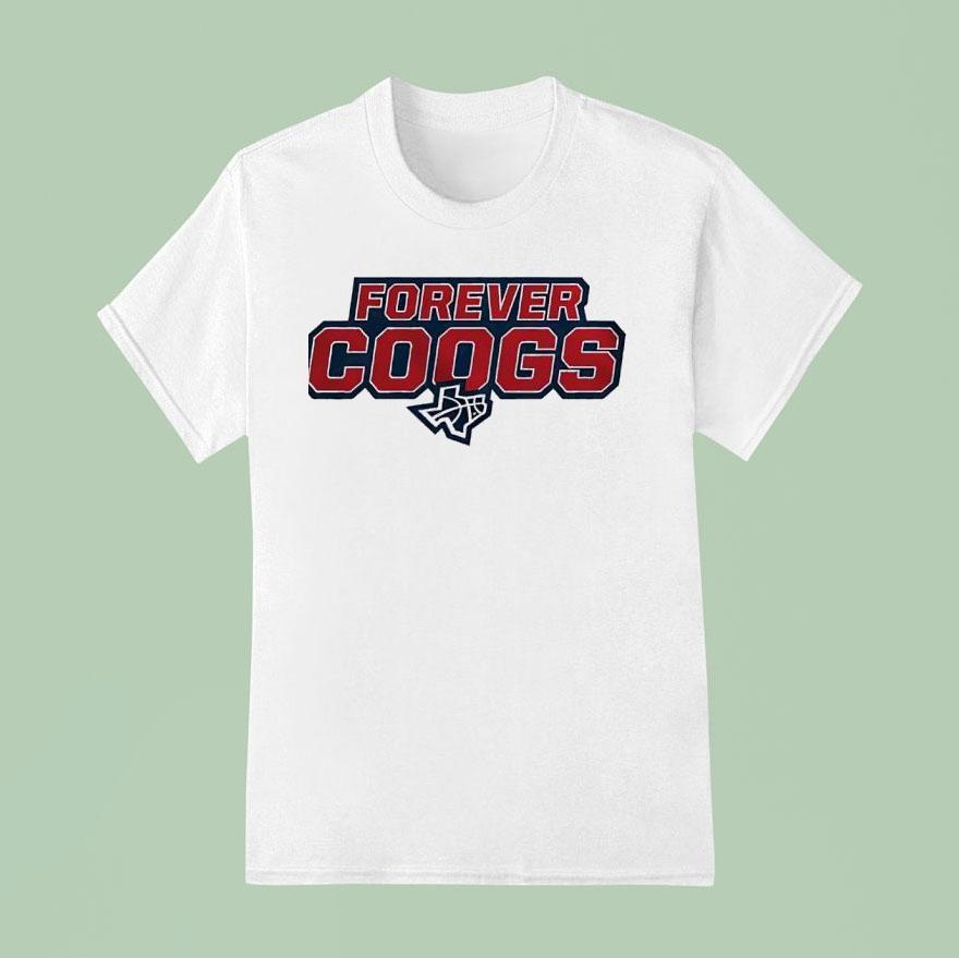 Forever Coogs Wordmark Basketball T Shirt