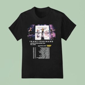 Franz Ferdinand Tour Dates In United States Fall With Master Peace T Shirt
