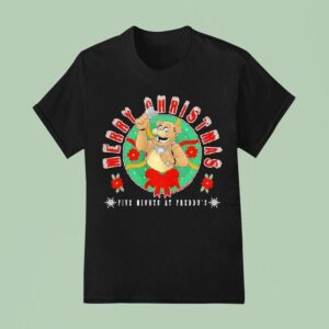 Freddy Fazbear Merry Christmas Five Nights At Freddy S T Shirt