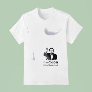 Free Yoon Victim Of Election Fraud Freedom Is Not Free Portrai T Shirt
