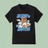 French Blue S Money Motive Angel White Blue T Shirt