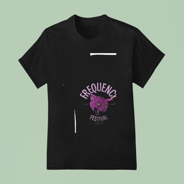 Frequency Festival Festival Cat Lineup T Shirt
