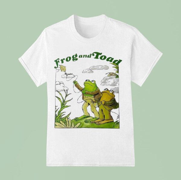Frog And Toad Kite Flying T Shirt