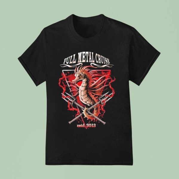 Full Metal Cruise Seahorse Est T Shirt