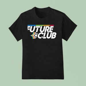 Future Club Rainbow Colors T Shirt