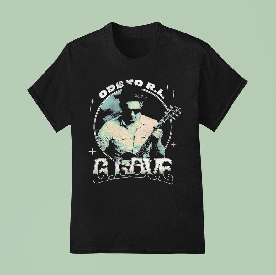 G Love Ode To Rl Photo T Shirt