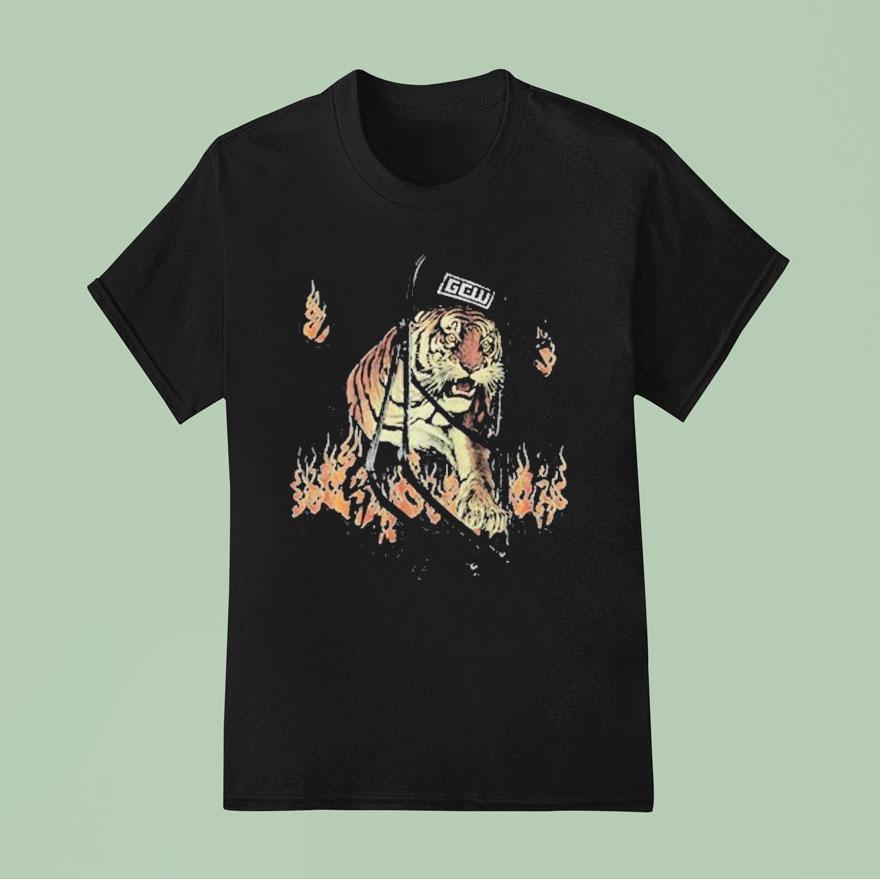 Game Changer Wrestling Gcw Haoming Tiger Pepper T Shirt