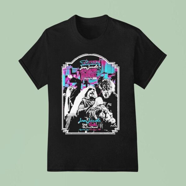 Game Changer Wrestling Gcw The Final Match Joey Janela Vs Sabu T Shirt