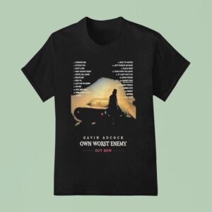 Gavin Adcock Own Worst Enemy Album T Shirt