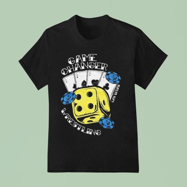 Gcw Game Changer Wrestling Casino Las Vegas T Shirt