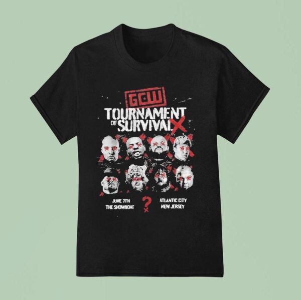 Gcw Gamechangerwrestling Tournament Of Survival Even T Shirt
