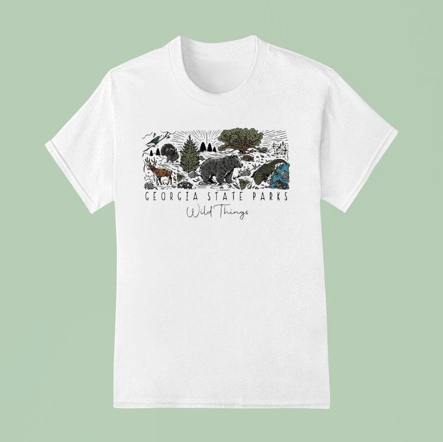 Georgia State Parks Wild Things T Shirt