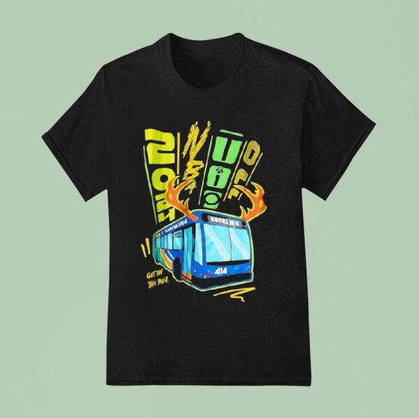 Get On The Bus Milwaukee Bucks Nba T Shirt