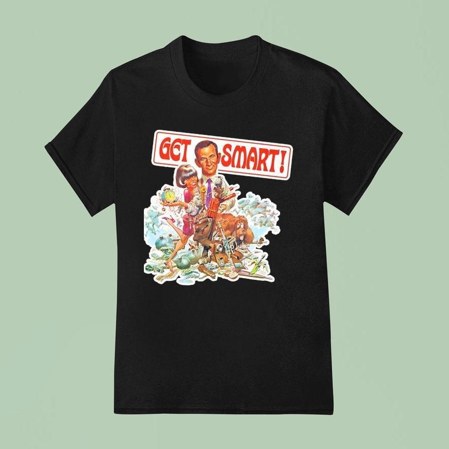 Get Smart Spy Spoof Televsion Series T Shirt