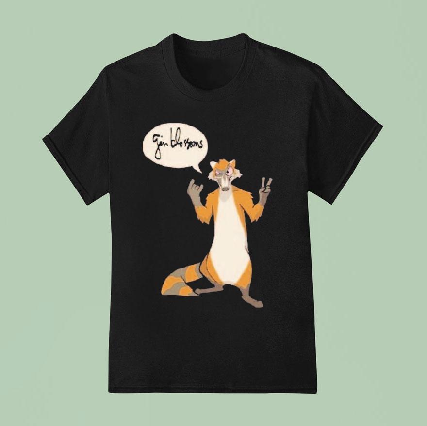 Gin Blossoms Raccoon T Shirt