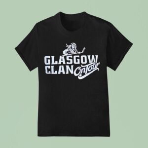 Glasgow Clan On Tour Hockey T Shirt