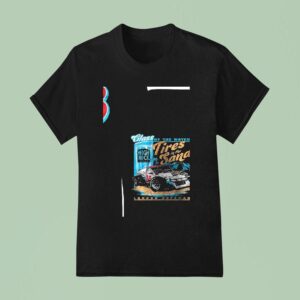 Glass By The Water Tires In The Sand High Rock Vodka Modified Graphic Signature T Shirt
