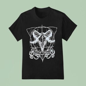 Goat Skull Art Of Cikanek T Shirt