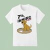 Golden Retriever Th Inning Fetch Baseball T Shirt