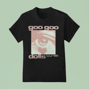 Goo Goo Dolls Eye Dateback Faded Tour T Shirt
