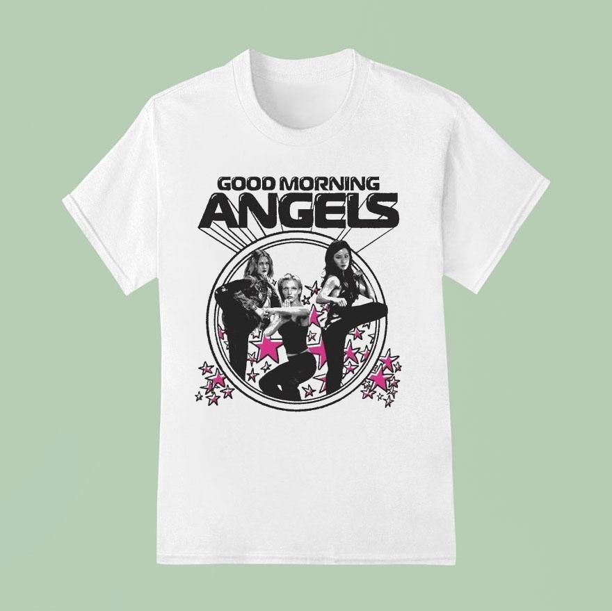 Good Morning Angels Girls T Shirt