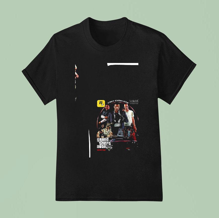 Grand Theft Auto V Wanted Mission Passed Vintage T Shirt