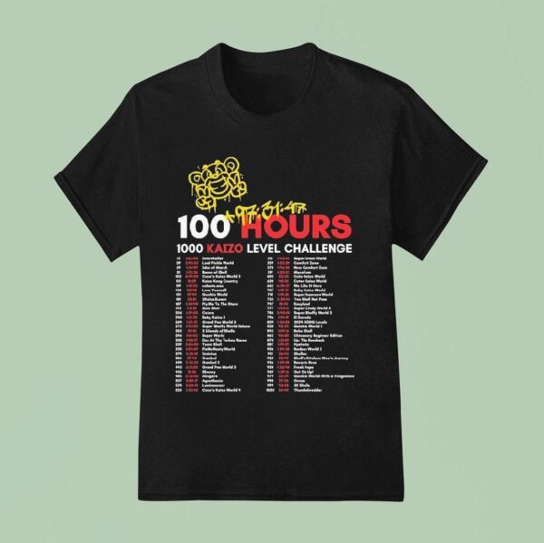 Grandpoobear K Kaizo Level Challence Tour T Shirt