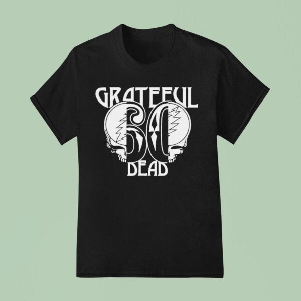 Grateful Dead Th Anniversary Split Stealie Logo T Shirt