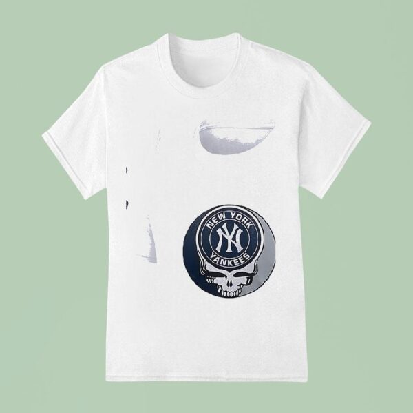 Grateful Dead X New York Yankees Logo Bear T Shirt