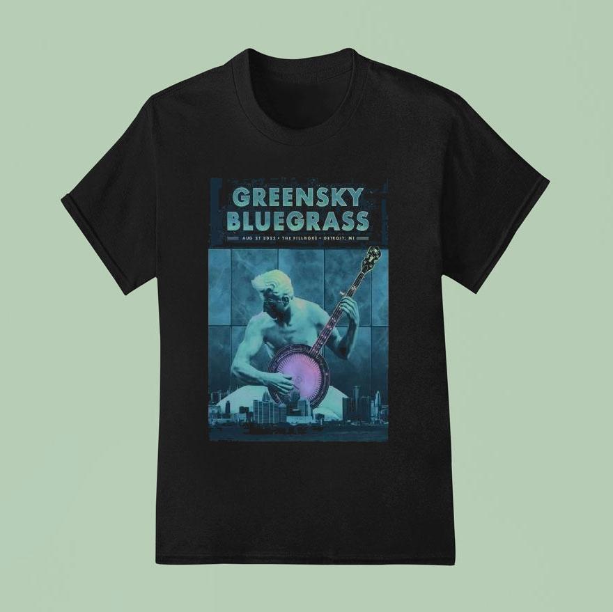 Greensky Bluegrass The Fillmore In Detroit Mi Aug T Shirt