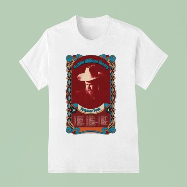 Griffin William Sherry Summer Tour Dates T Shirt