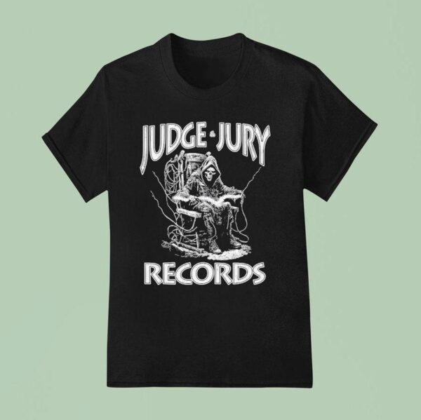 Grim Reaper Judge And Jury Records T Shirt
