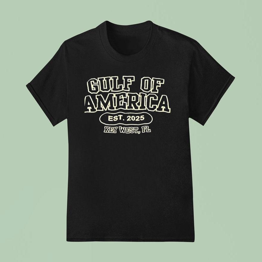 Gulf Of America Est Key West Fl T Shirt