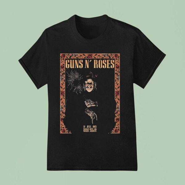 Guns N Roses Wacken Germany At Wacken Open Air On July T Shirt